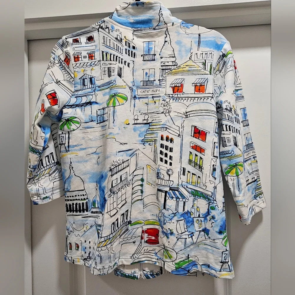 Onque Women Cityscape Shirt/Jacket S - Picture 2 of 7
